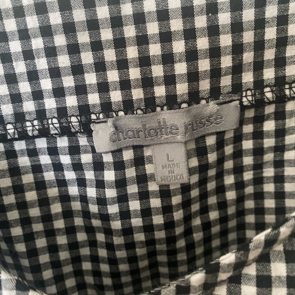 Charlotte Russe Off Shoulder Cropped Top - Picture 3 of 6